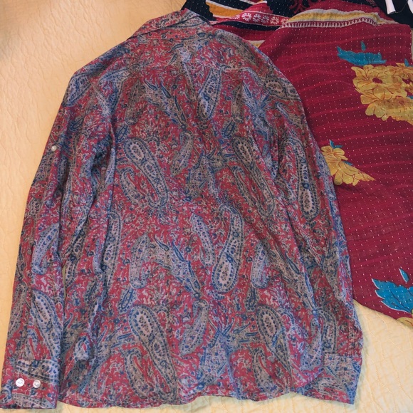 Paisley long sleeve top - Picture 2 of 5